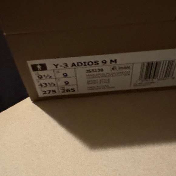 Y-3 Men's Green and White Athletic Shoes - Picture 5 of 5